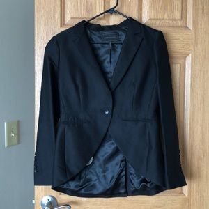 Black fashion blazer